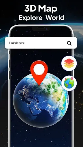 Скриншот 2 — Earth Map 3D