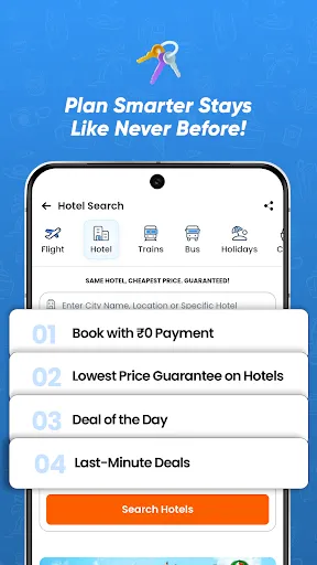 Скриншот 6 — EaseMyTrip Flight, Hotel, Bus