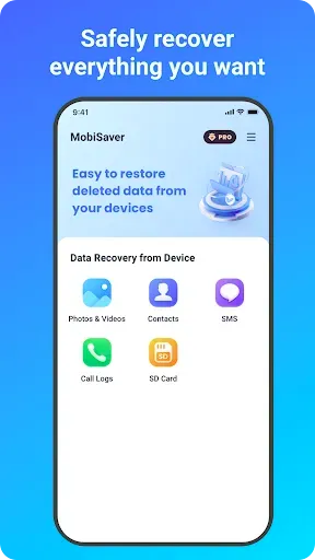 Скриншот 1 — MobiSaver: Data&Photo Recovery