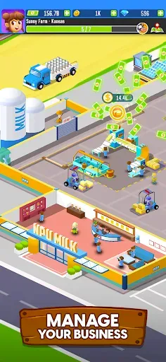 Скриншот 7 — Milk Farm Tycoon