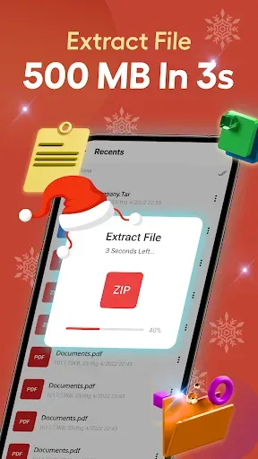 Скриншот 1 — Pro 7-Zip, Unzip Rar Extractor