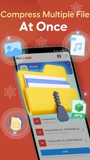Скриншот 4 — Pro 7-Zip, Unzip Rar Extractor