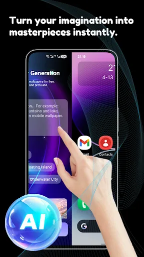Скриншот 4 — 3D&Live Wallpaper-launcher