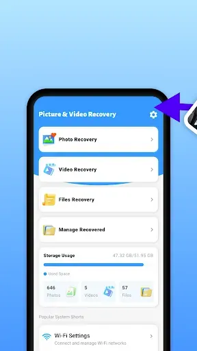 Скриншот 1 — Picture & Video Recovery
