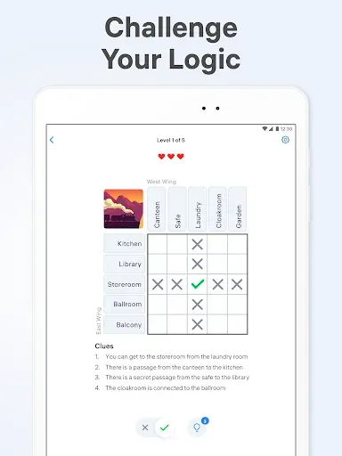 Скриншот 8 — Logic Puzzles - Brain Riddles