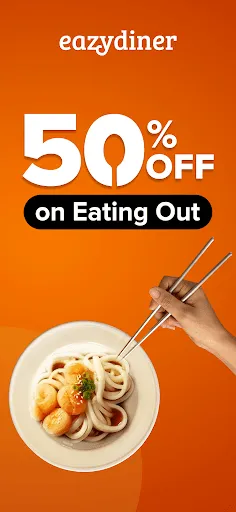 Скриншот 1 — EazyDiner: Eatout & Save