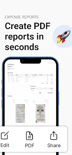 Скриншот 3 — Receipt Scanner: Easy Expense