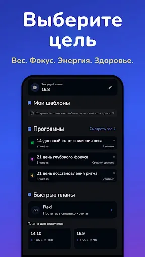 Скриншот 5 — Easy Fast: Интерв. Голодание