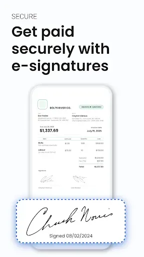 Скриншот 4 — Easy Invoice & Estimate Maker