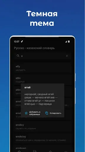 Скриншот 6 — Русско - Казахский словарь