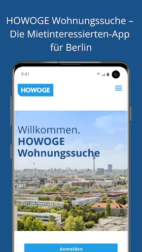 Скриншот 1 — HOWOGE Wohnungssuche