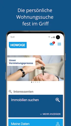 Скриншот 2 — HOWOGE Wohnungssuche