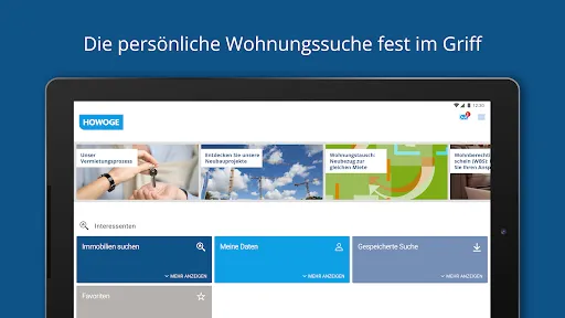 Скриншот 5 — HOWOGE Wohnungssuche