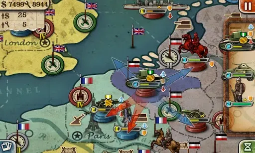 Скриншот 1 — European War 3