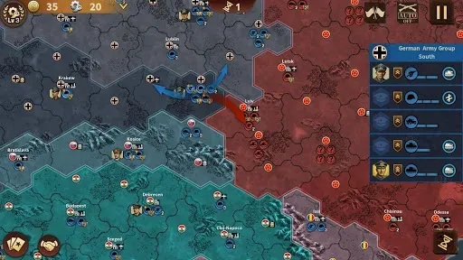 Скриншот 4 — Glory of Generals 3 - WW2 SLG