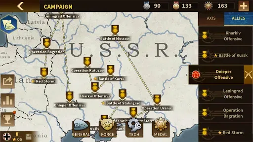 Скриншот 5 — Glory of Generals 3 - WW2 SLG