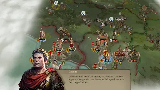 Скриншот 3 — Great Conqueror: Rome War Game