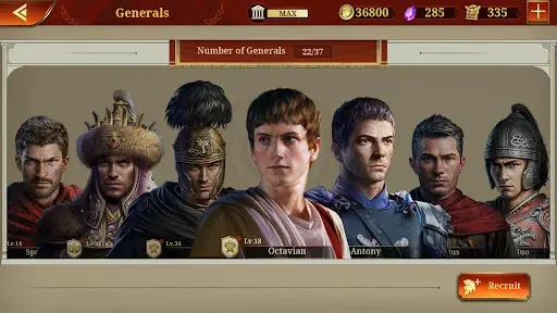 Скриншот 4 — Great Conqueror: Rome War Game