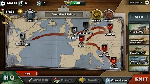 Скриншот 4 — World Conqueror 3-WW2 Strategy
