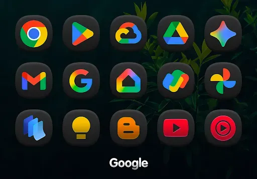 Скриншот 3 — OneDark 3D - Icon Pack