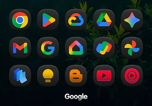 Скриншот 7 — OneDark 3D - Icon Pack