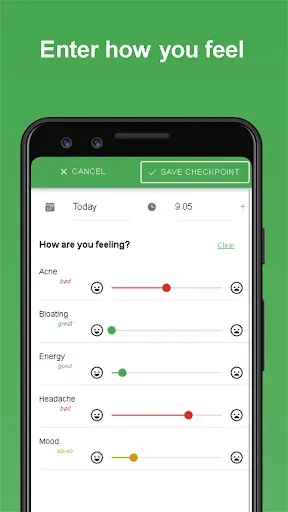 Скриншот 4 — Eat Smart Kiwi: Food Diary
