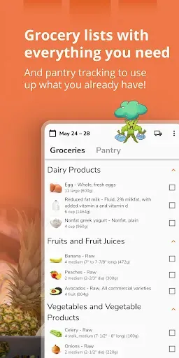 Скриншот 3 — Eat This Much - Meal Planner
