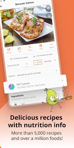 Скриншот 4 — Eat This Much - Meal Planner