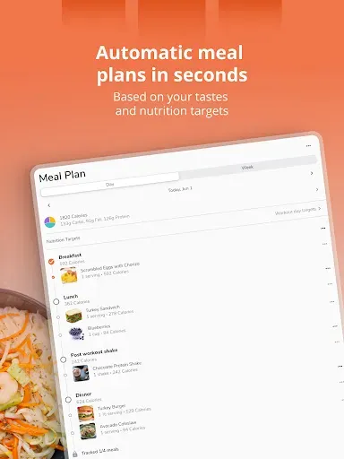 Скриншот 7 — Eat This Much - Meal Planner
