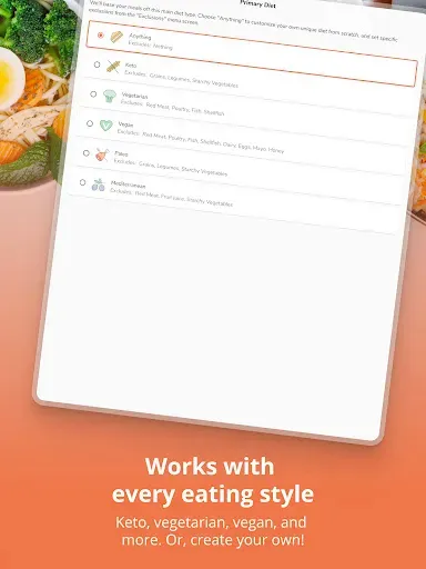 Скриншот 8 — Eat This Much - Meal Planner