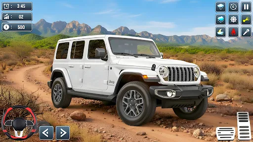 Скриншот 1 — Indian Offroad Jeep Driving