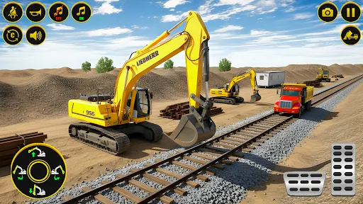 Скриншот 1 — Heavy Construction JCB Sim 3D