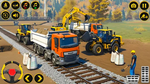 Скриншот 3 — Heavy Construction JCB Sim 3D