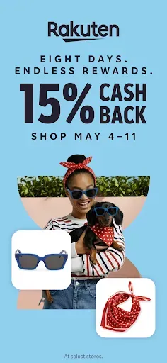 Скриншот 1 — Rakuten: Cash Back and Deals