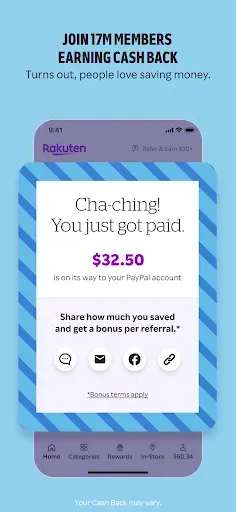 Скриншот 4 — Rakuten: Cash Back and Deals