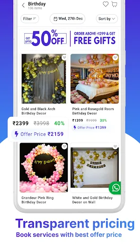 Скриншот 2 — ebo - Decoration service app