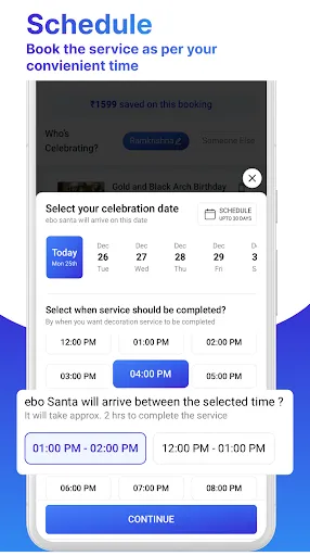 Скриншот 3 — ebo - Decoration service app