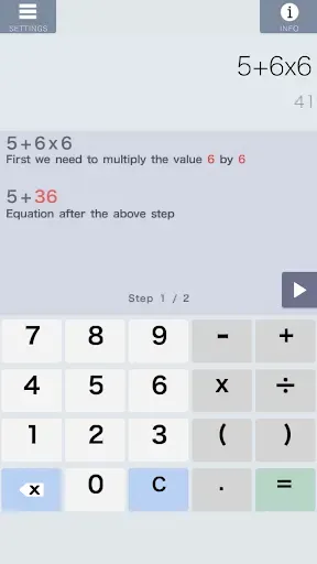 Скриншот 2 — Simple Maths Solutions