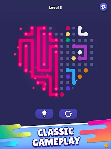 Скриншот 7 — Dot Paint - ASMR Flow Puzzle