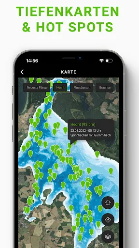 Скриншот 5 — ALLE ANGELN - App für Angler