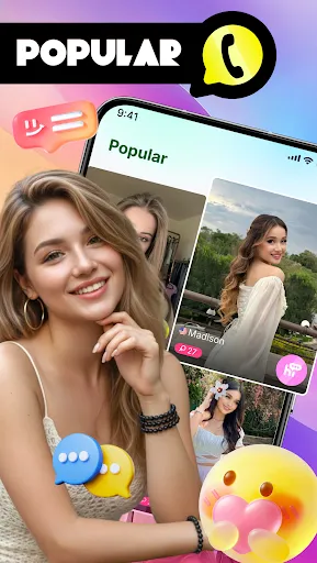 Скриншот 1 — Echoo - Video Chat & Party