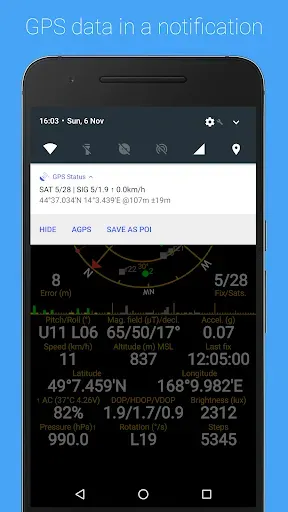 Скриншот 2 — GPS Status & Toolbox
