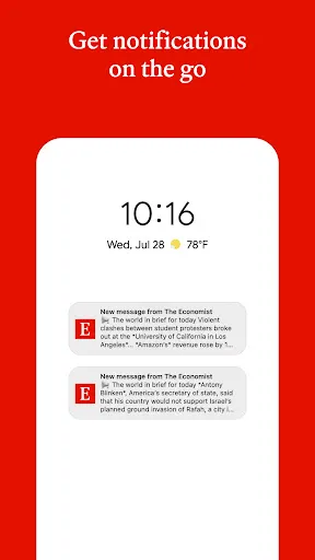 Скриншот 6 — The Economist - News, Podcasts