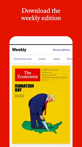 Скриншот 7 — The Economist - News, Podcasts