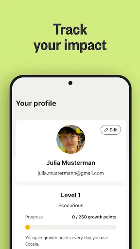 Скриншот 3 — Ecosia: Search to plant trees
