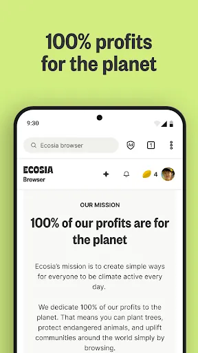 Скриншот 5 — Ecosia: Search to plant trees