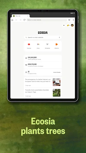 Скриншот 8 — Ecosia: Search to plant trees