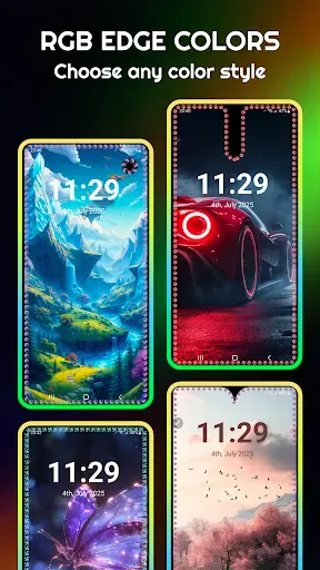Скриншот 2 — EDGE Lighting: LED BorderLight