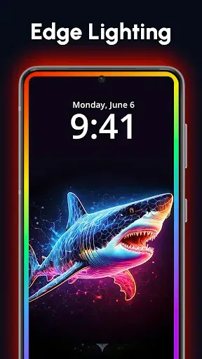 Скриншот 3 — Edge Lighting Color wallpapers