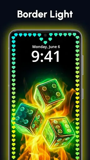 Скриншот 4 — Edge Lighting Color wallpapers